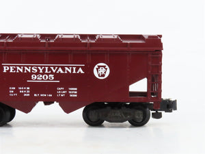 S Scale American Flyer 4-9205 PRR Pennsylvania 2-Bay Covered Hopper #9205