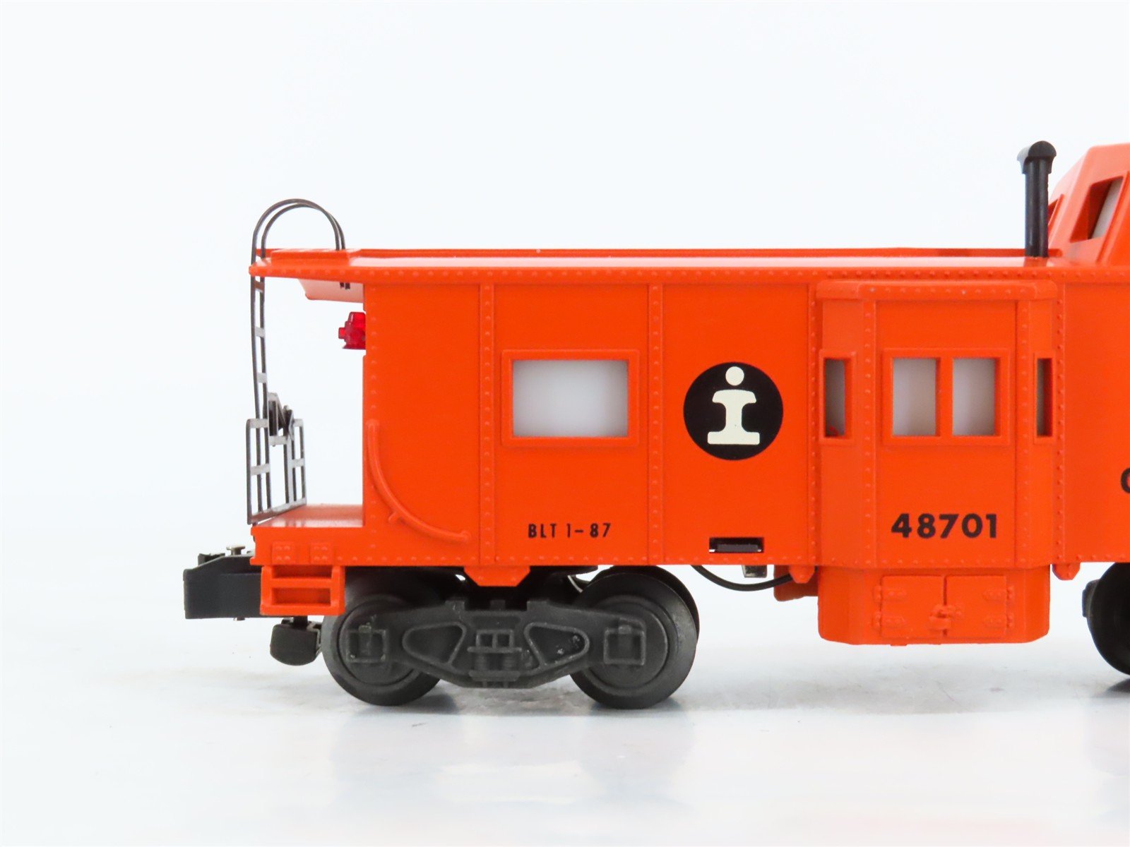 S Scale American Flyer 6-48701 ICG Illinois Central Gulf Caboose #48701 w/Light