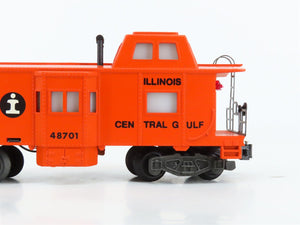 S Scale American Flyer 6-48701 ICG Illinois Central Gulf Caboose #48701 w/Light