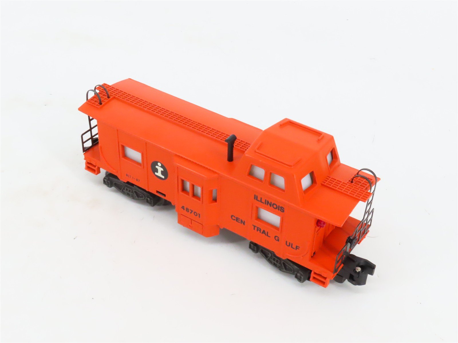 S Scale American Flyer 6-48701 ICG Illinois Central Gulf Caboose #48701 w/Light