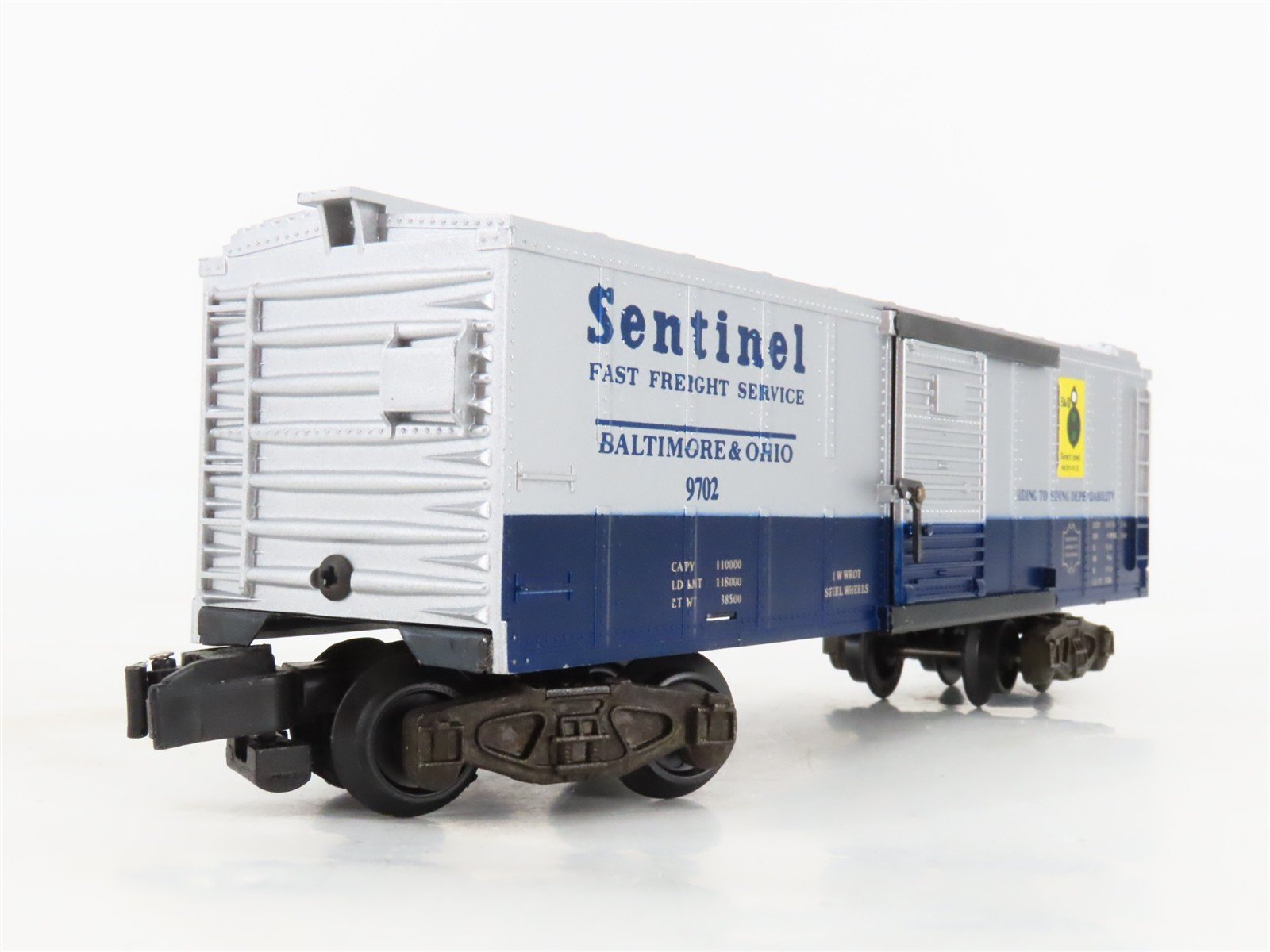 S Scale American Flyer 4-9702 B&O Baltimore & Ohio Boxcar #9702