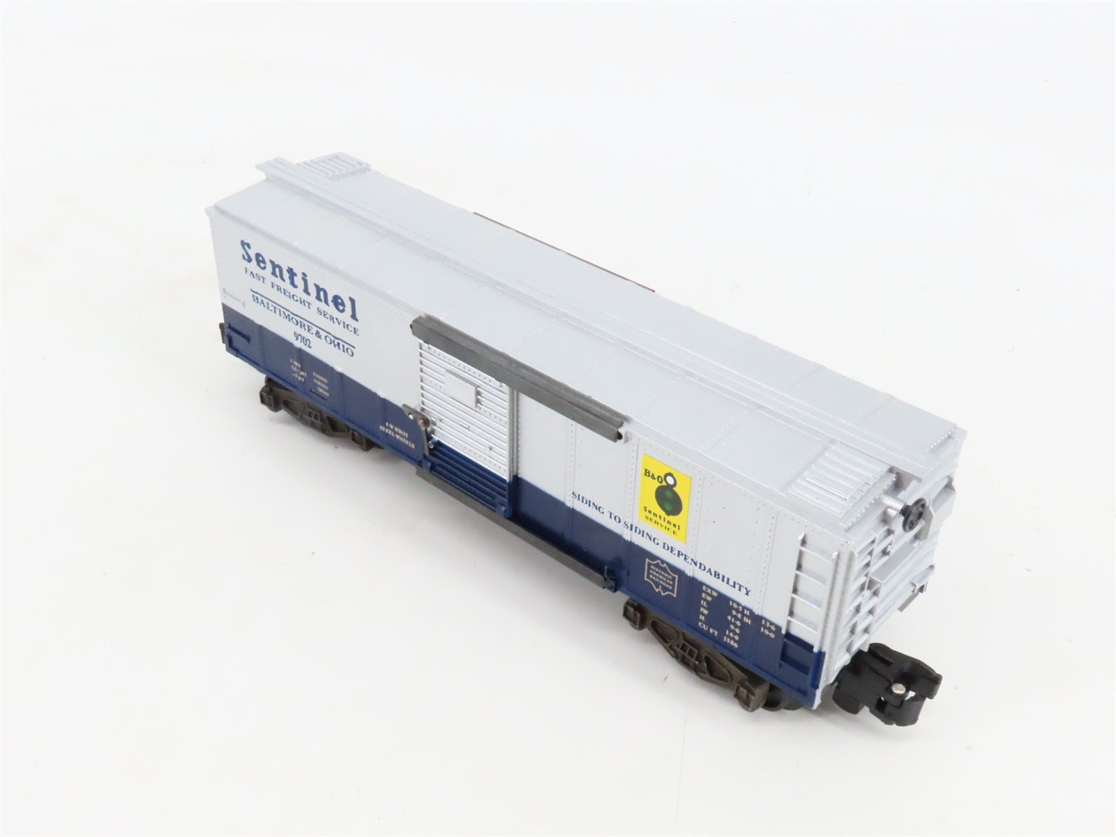 S Scale American Flyer 4-9702 B&O Baltimore & Ohio Boxcar #9702
