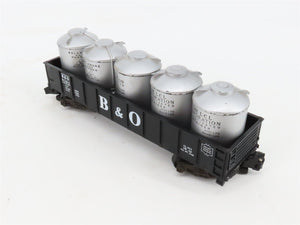 S Scale American Flyer 4-9301 B&O Baltimore & Ohio Gondola #9301 w/Load