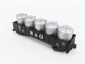 S Scale American Flyer 4-9301 B&O Baltimore & Ohio Gondola #9301 w/Load