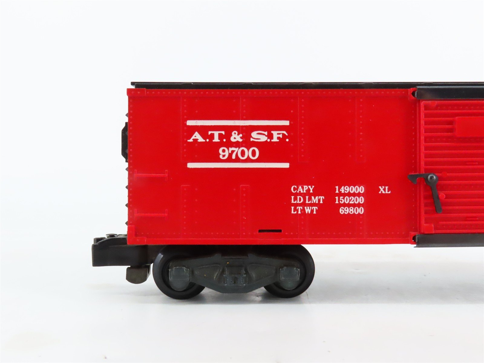 S Scale American Flyer 4-9700 ATSF Santa Fe Boxcar #9700