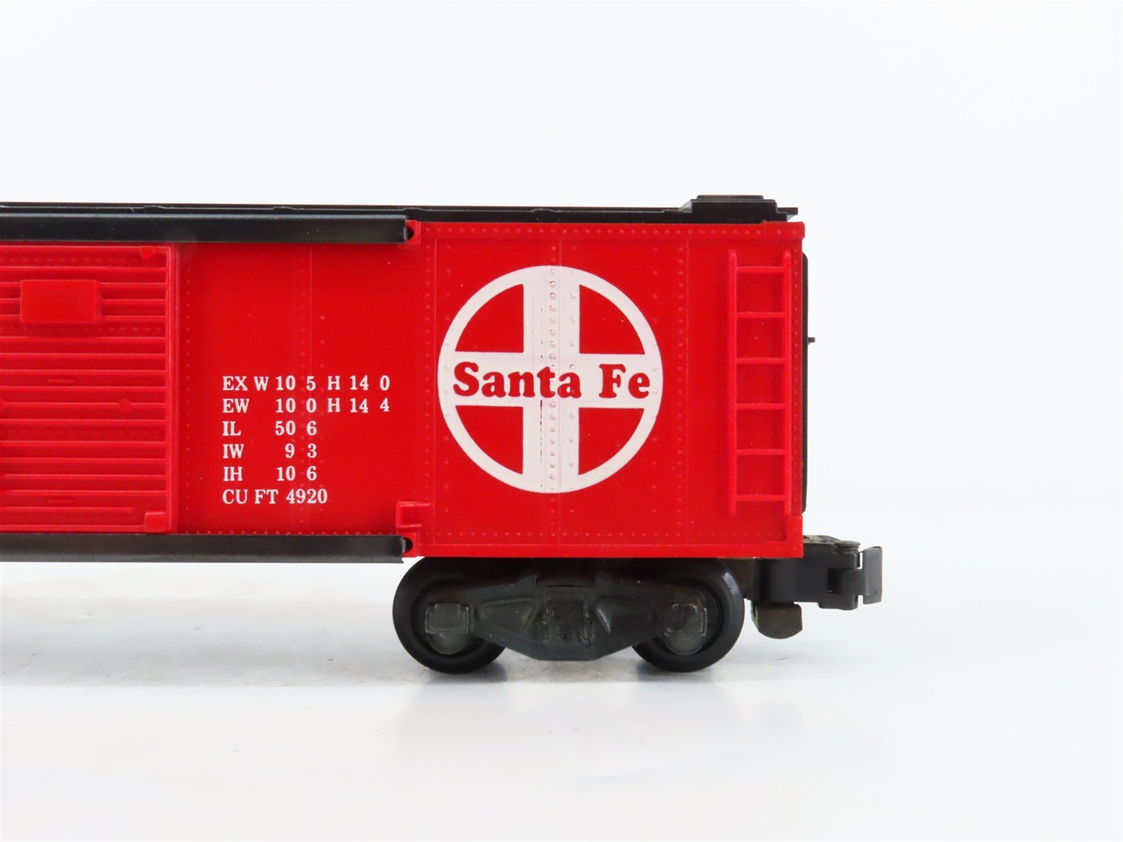 S Scale American Flyer 4-9700 ATSF Santa Fe Boxcar #9700
