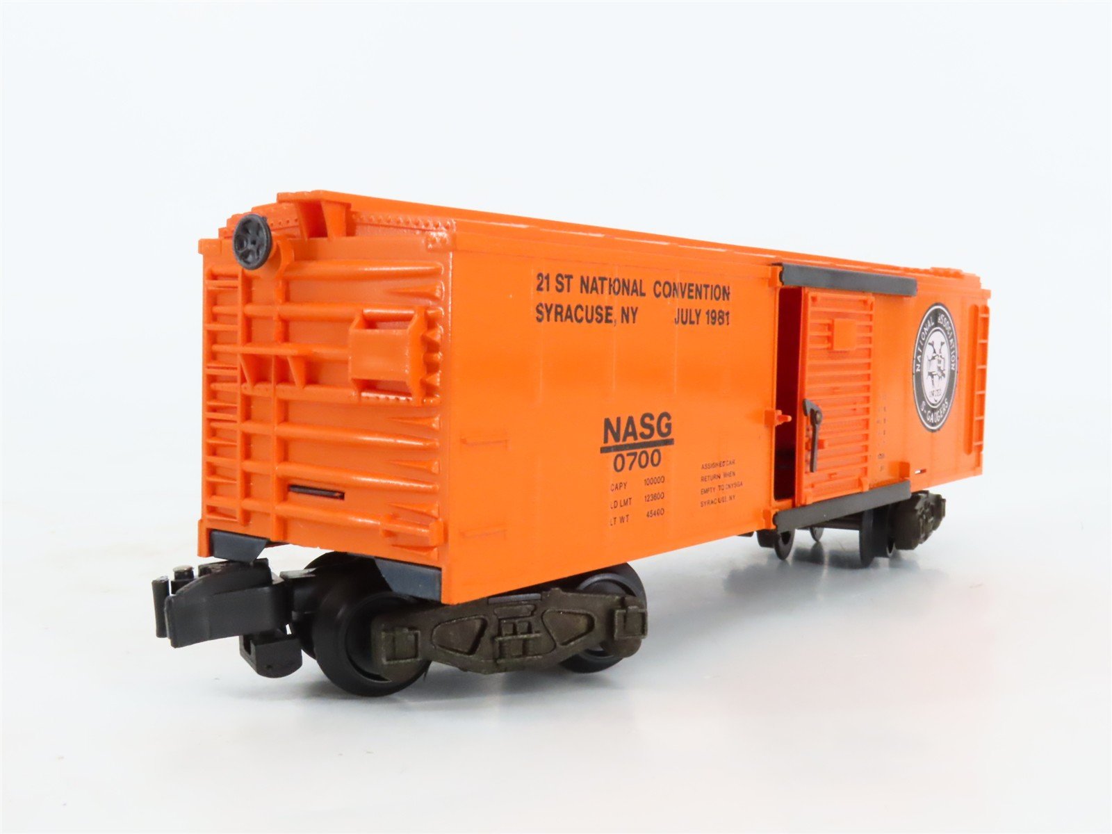 S Scale American Flyer 4-0700 NASG 21st National Convention Boxcar #0700