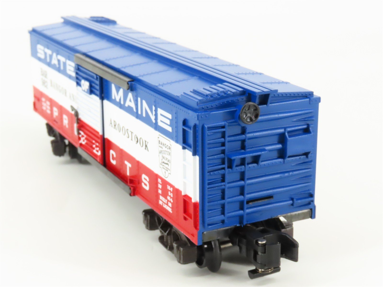 S Gauge Gilbert American Flyer Trains 6-48333 BAR State of Maine Box Car #982