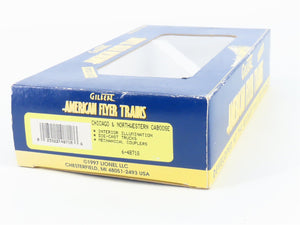 S Gauge Gilbert American Flyer 6-48718 CNW Chicago & Northwestern Caboose #1060