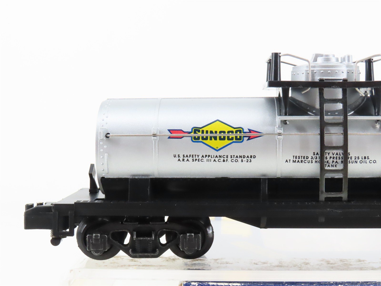 S Gauge Gilbert American Flyer 6-48408 SUNX Sunoco Single Dome Tank Car #625