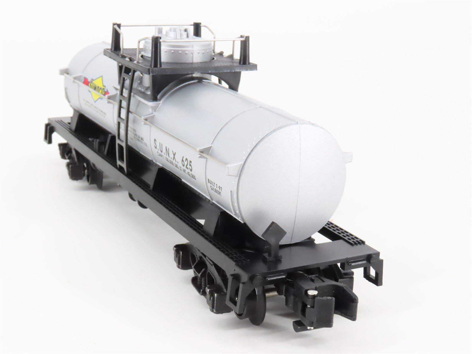 S Gauge Gilbert American Flyer 6-48408 SUNX Sunoco Single Dome Tank Car #625