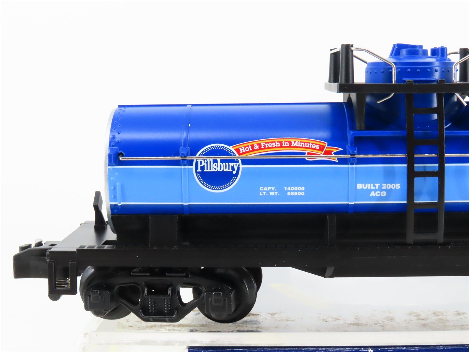 S Gauge Gilbert American Flyer 6-48417 Pillsbury Crescent Single Dome Tank Car