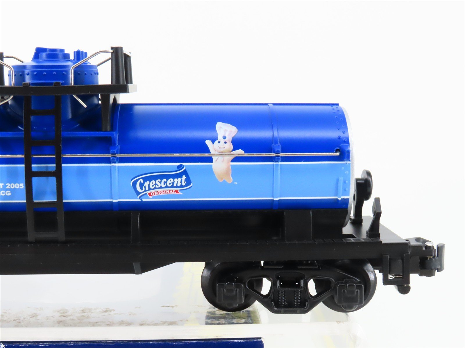 S Gauge Gilbert American Flyer 6-48417 Pillsbury Crescent Single Dome Tank Car