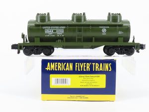 S Gauge Gilbert American Flyer 2219200 USAX United States Army Tank Car #10981