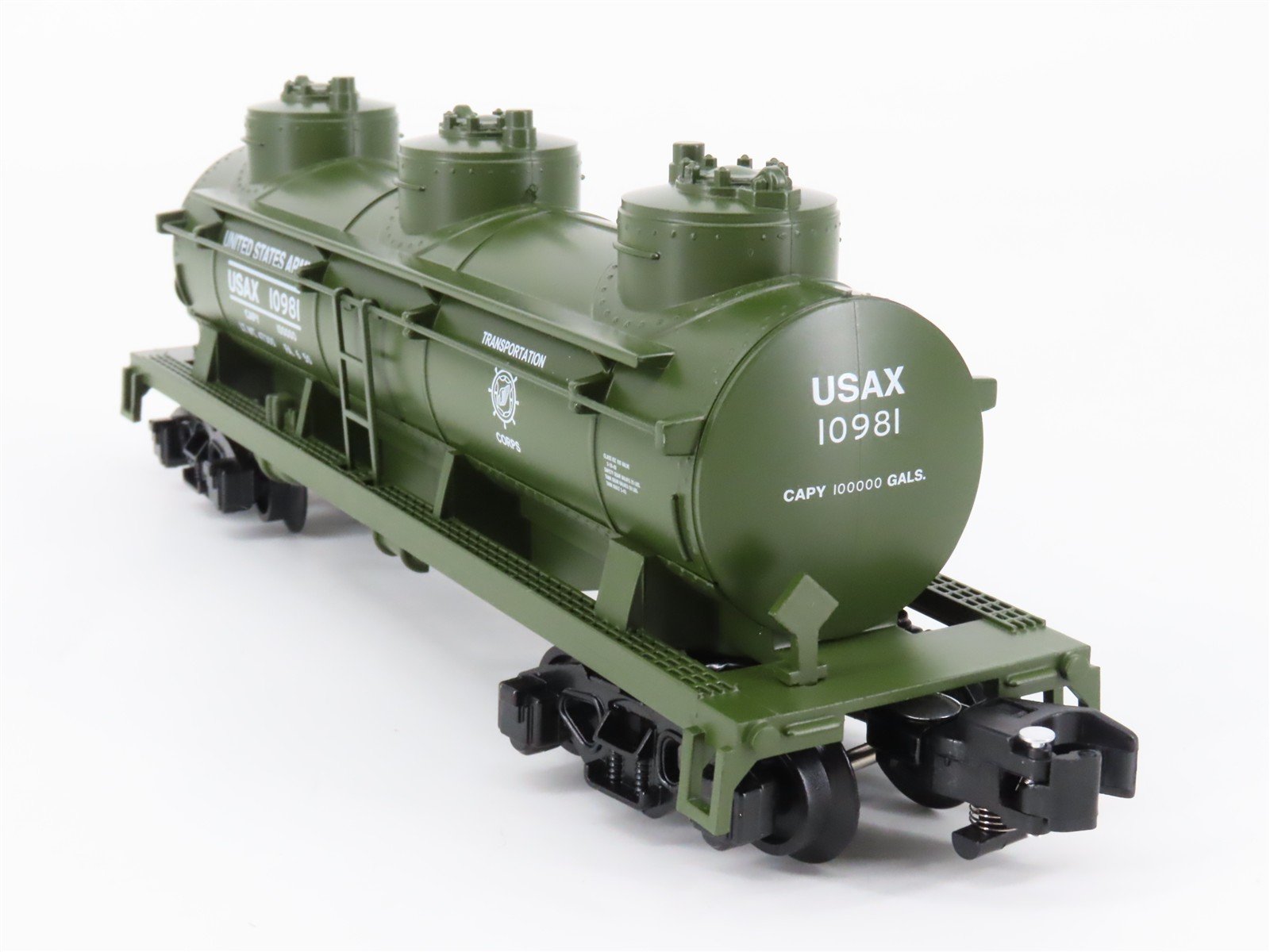 S Gauge Gilbert American Flyer 2219200 USAX United States Army Tank Car #10981