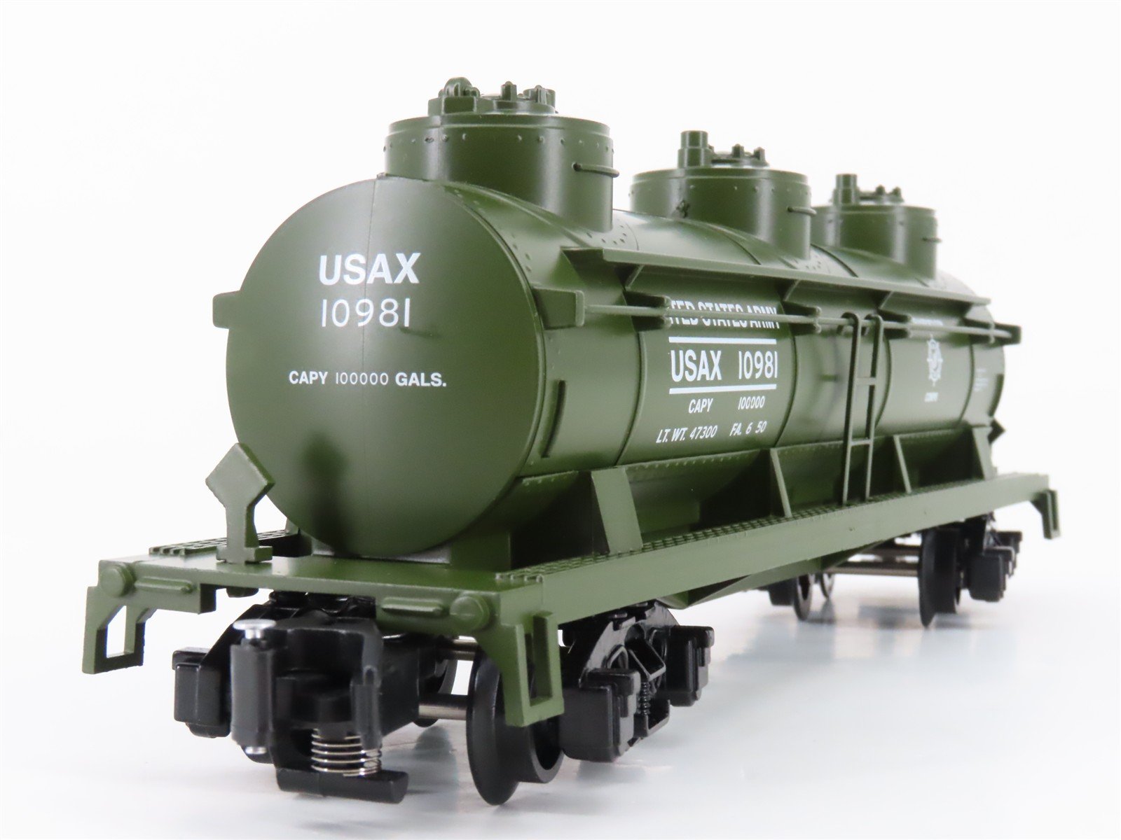 S Gauge Gilbert American Flyer 2219200 USAX United States Army Tank Car #10981