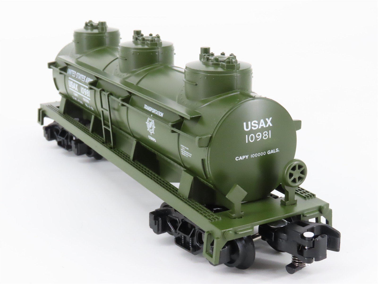 S Gauge Gilbert American Flyer 2219200 USAX United States Army Tank Car #10981