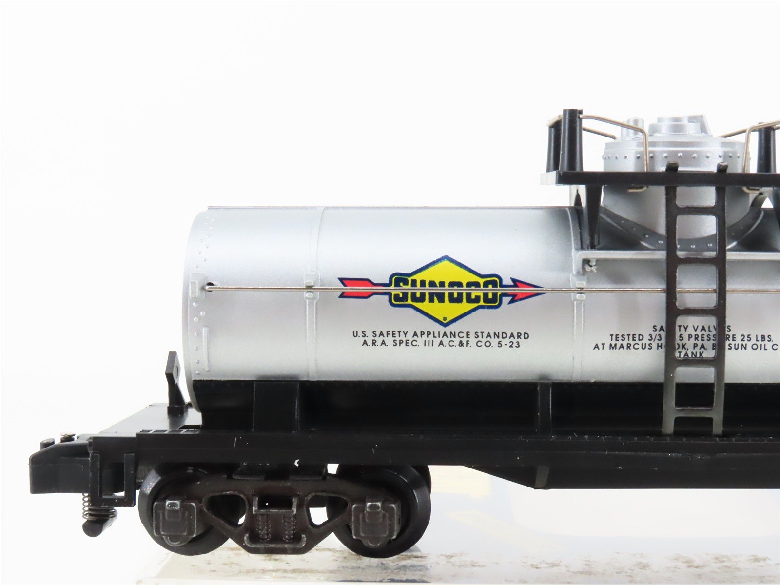 S Gauge Gilbert American Flyer 6-48408 SUNX Sunoco Single Dome Tank Car #625