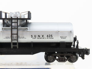 S Gauge Gilbert American Flyer 6-48408 SUNX Sunoco Single Dome Tank Car #625