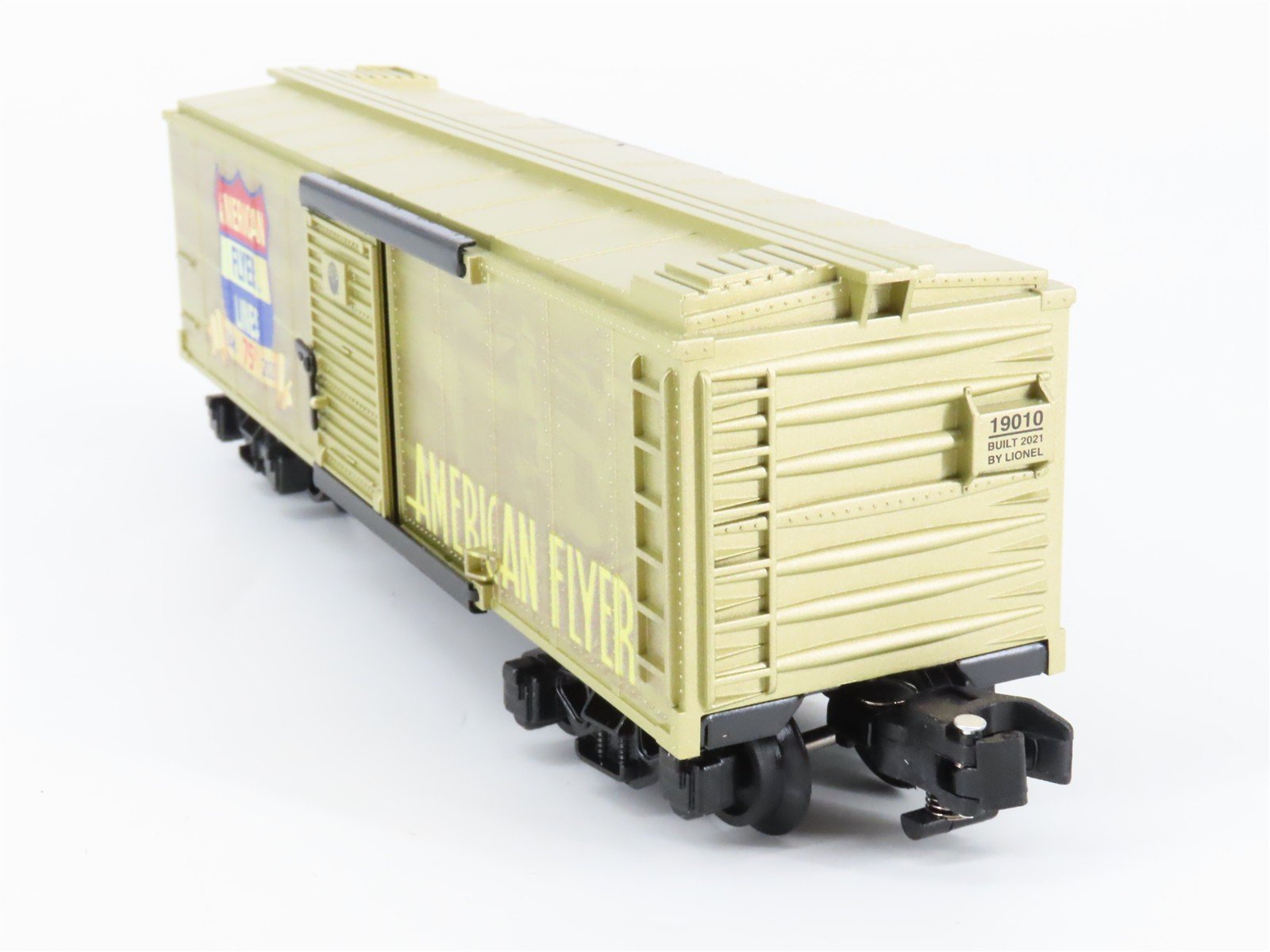 S Gauge Gilbert American Flyer Lines 2119010 75th Anniversary Box Car #1946-2021