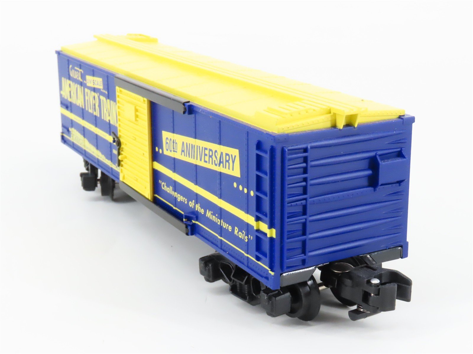 S Gauge Gilbert American Flyer 6-48364 60th Anniversary Single Door Box Car