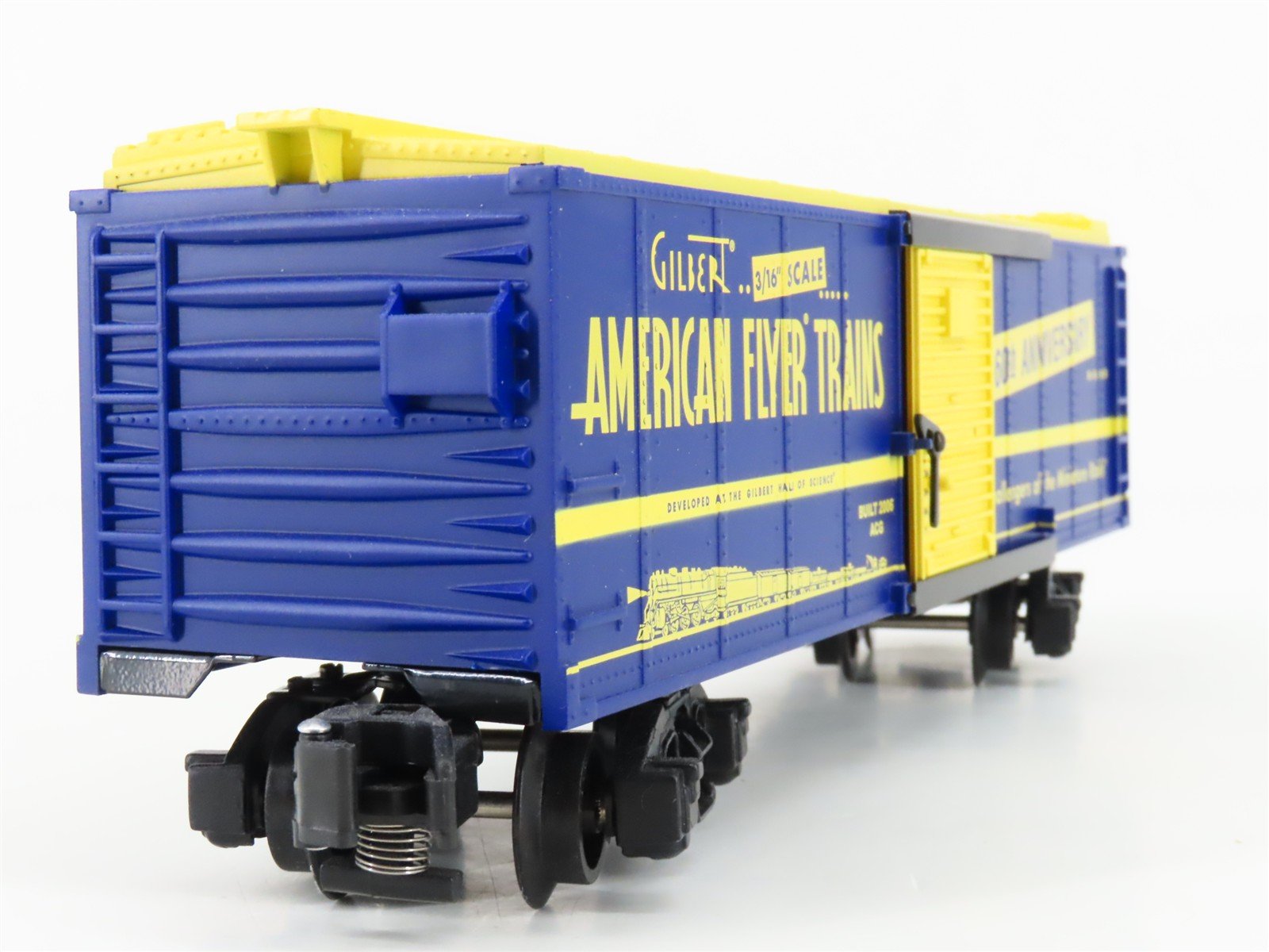 S Gauge Gilbert American Flyer 6-48364 60th Anniversary Single Door Box Car