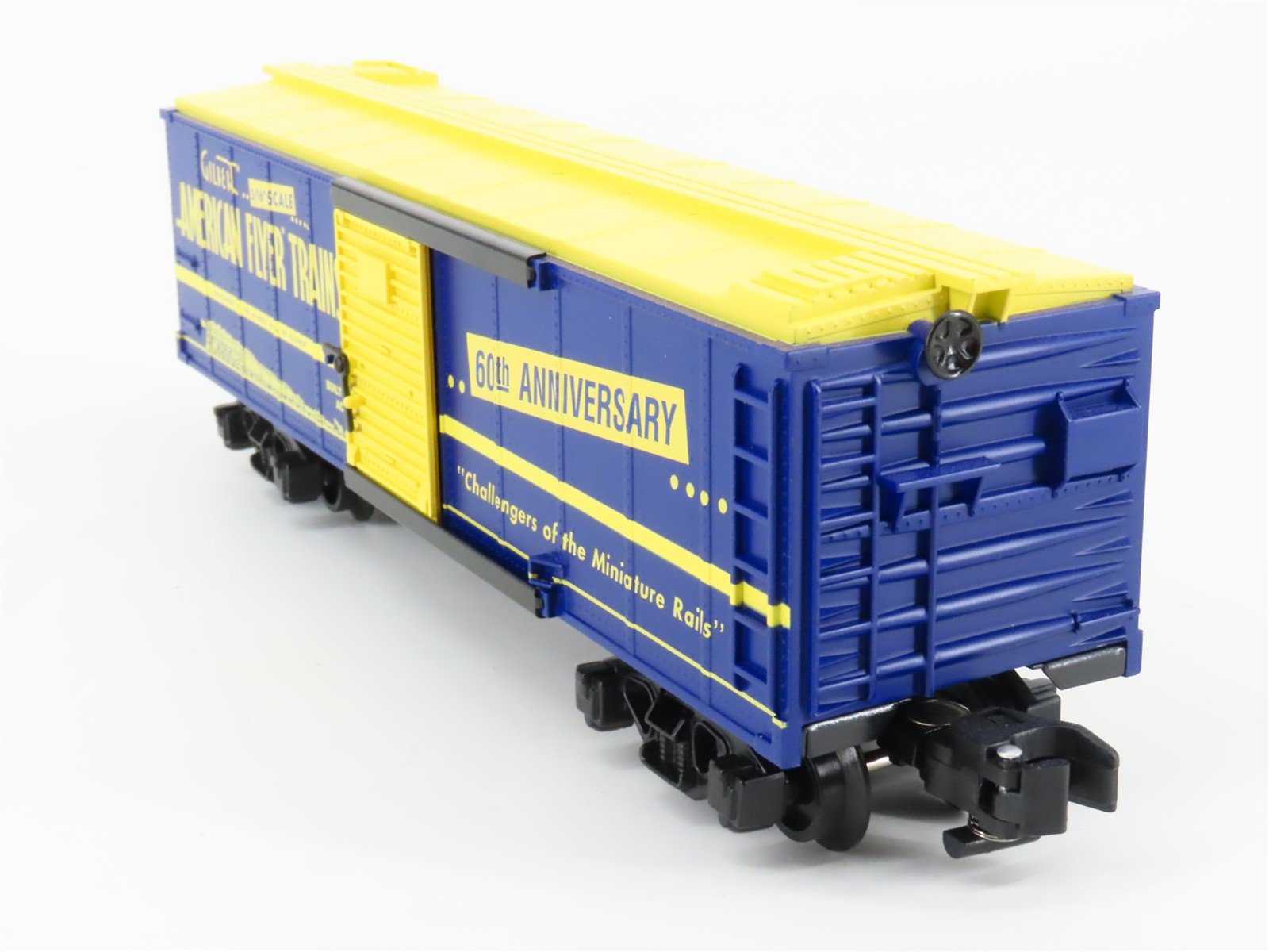 S Gauge Gilbert American Flyer 6-48364 60th Anniversary Single Door Box Car