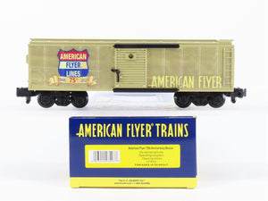 S Gauge Gilbert American Flyer 2119010 75th Anniversary Box Car #1946-2021