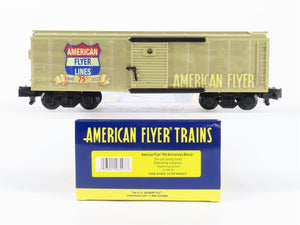 S Gauge Gilbert American Flyer 2119010 75th Anniversary Box Car #1946-2021