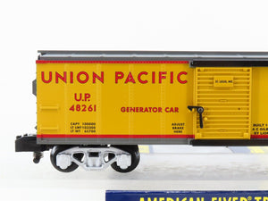 S Gauge Gilbert American Flyer 6-48261 UP Box Car #48261 w/ Generator Load