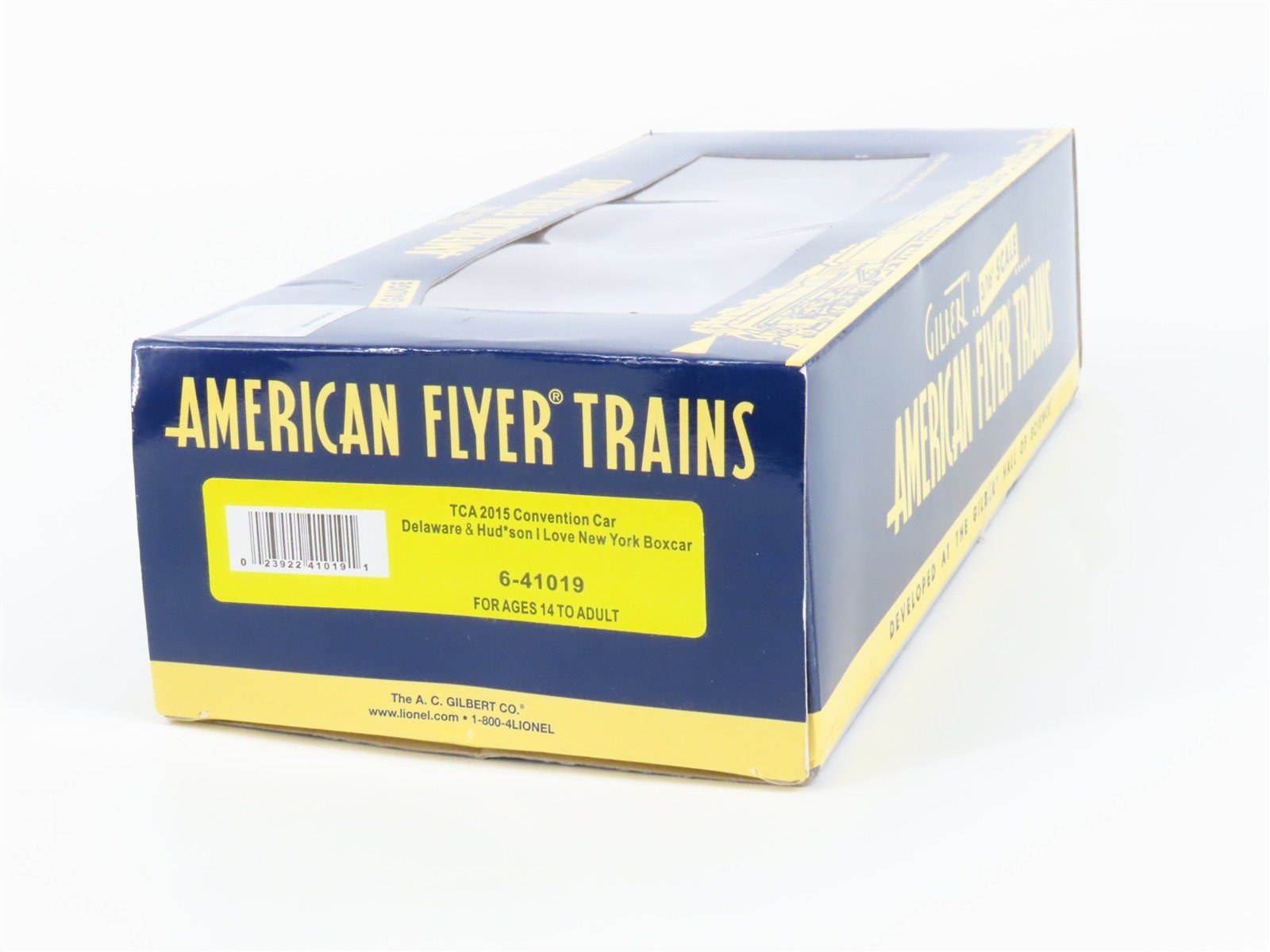 S Gauge Gilbert American Flyer 6-41019 DHNY I Love New York Box Car #52015