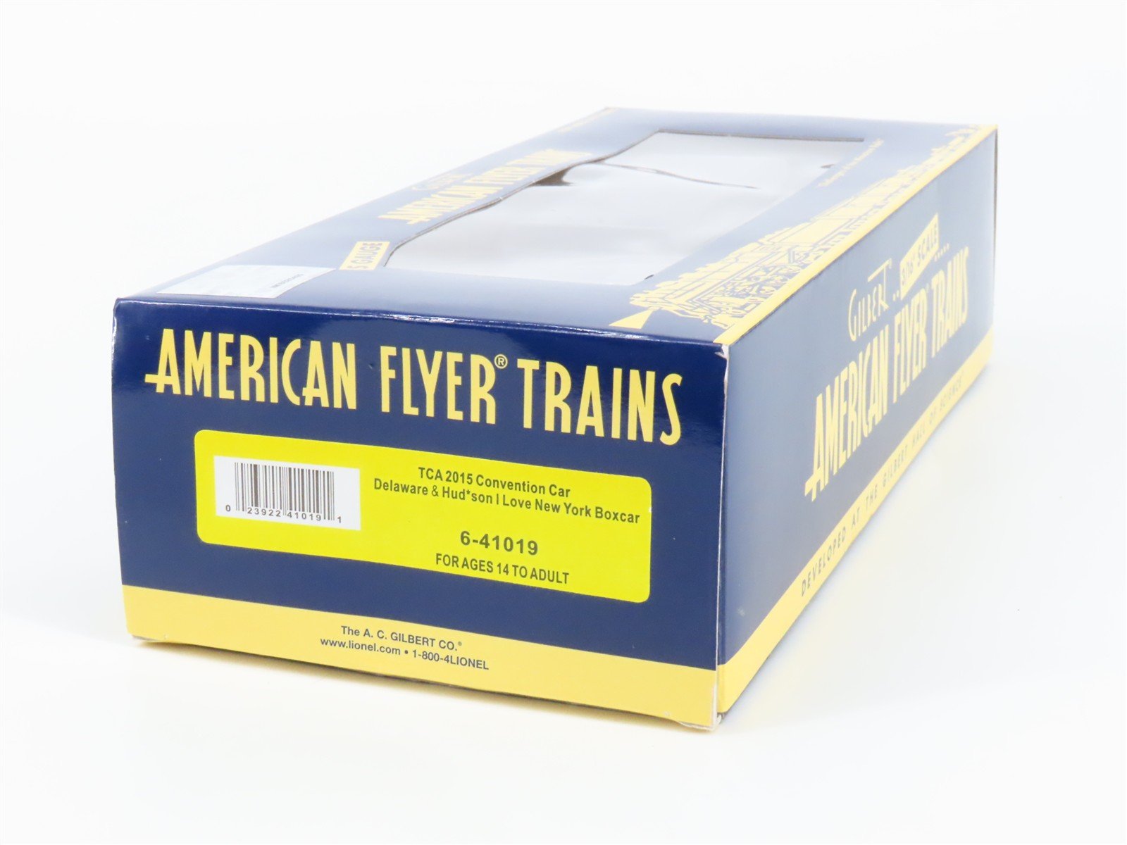 S Gauge Gilbert American Flyer 6-41019 DHNY I Love New York Box Car #52015