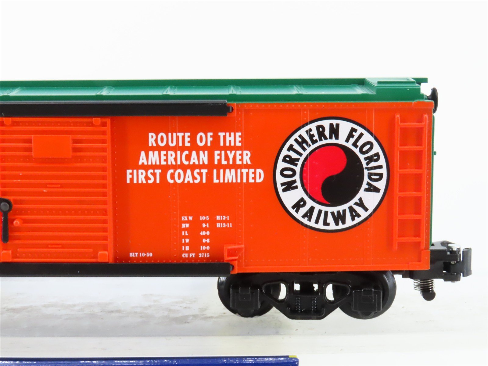 S Gauge Gilbert American Flyer 1901660 NF Northern Florida Box Car #122508