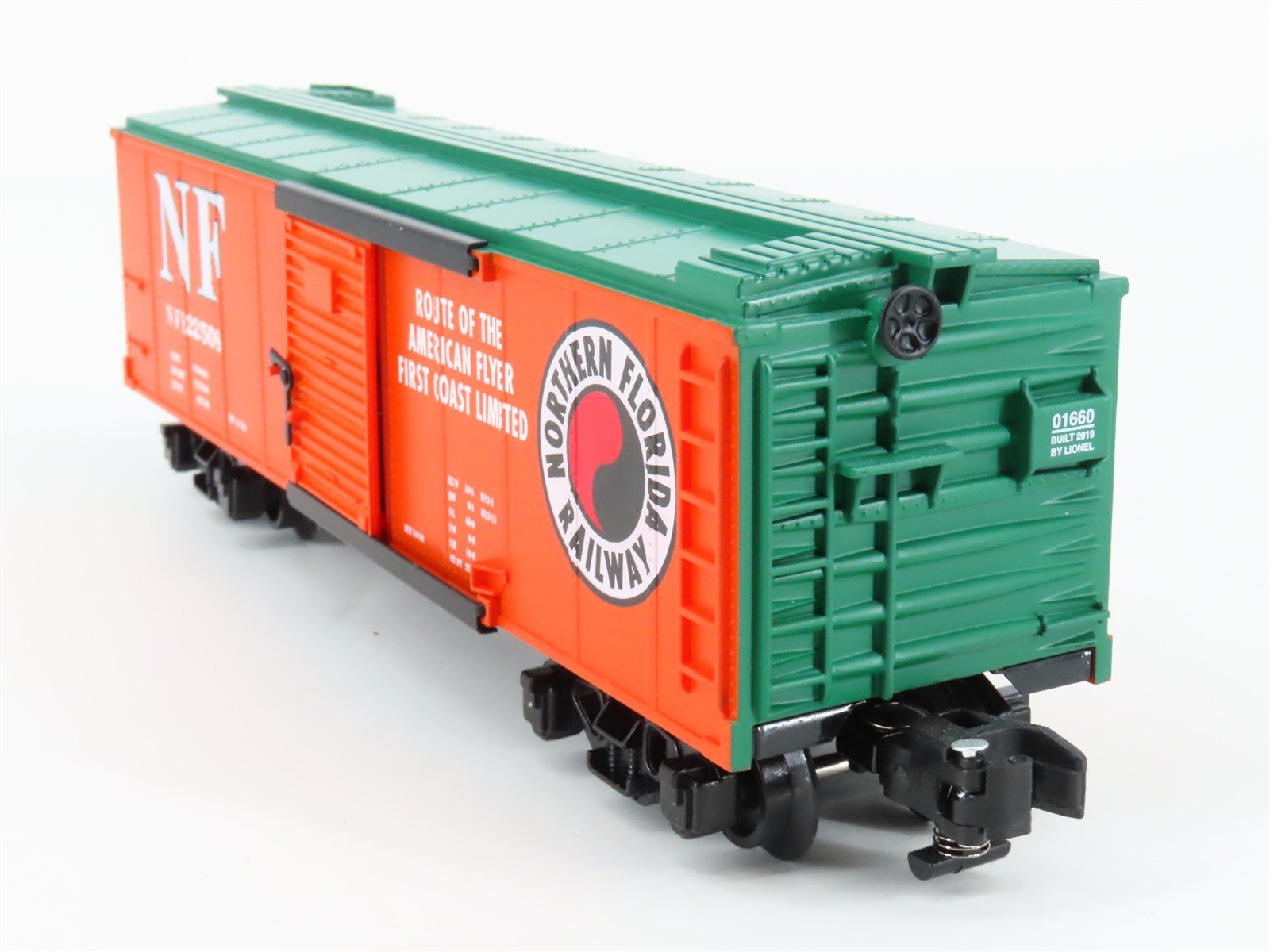 S Gauge Gilbert American Flyer 1901660 NF Northern Florida Box Car #122508