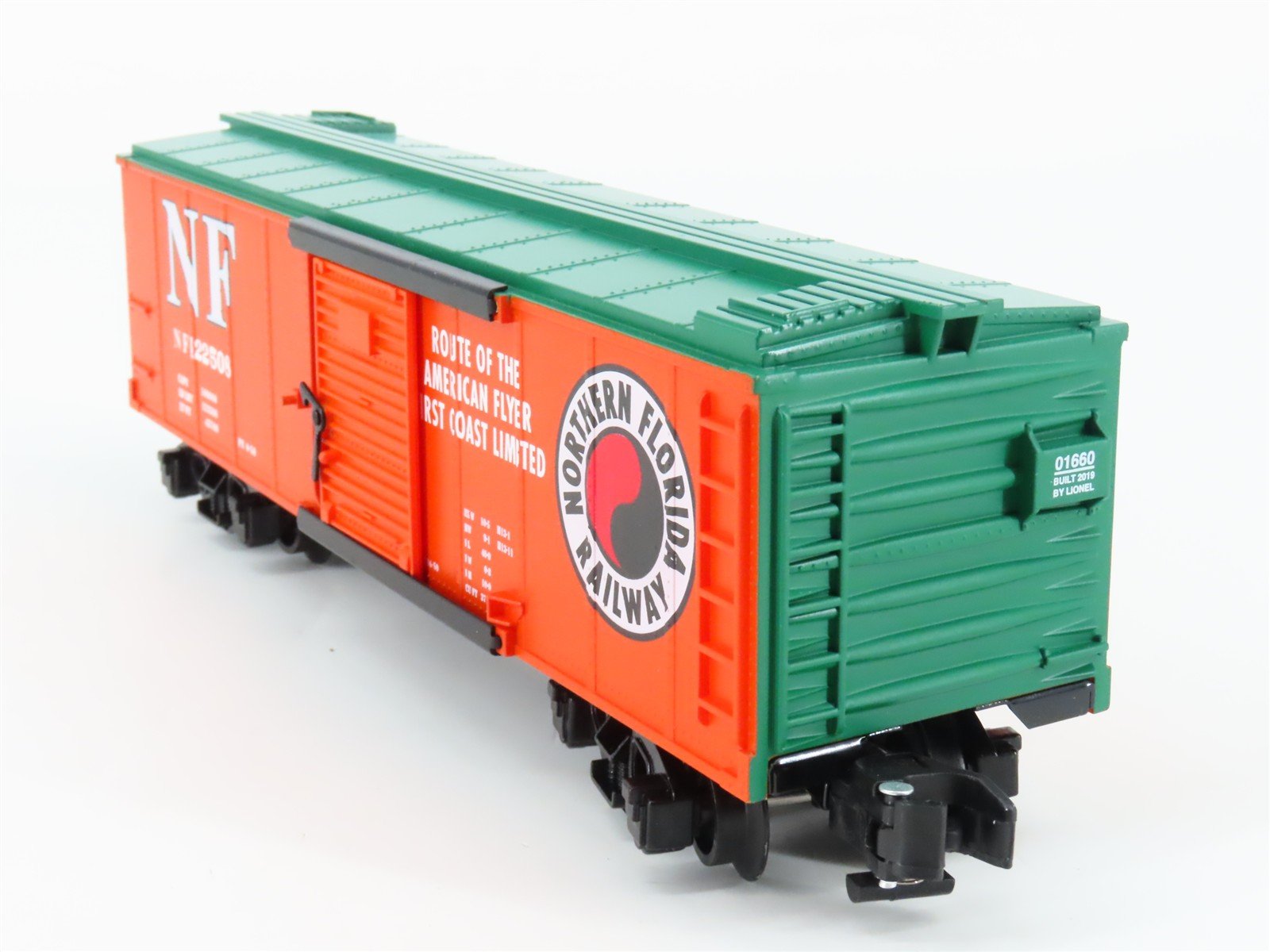 S Gauge Gilbert American Flyer 1901660 NF Northern Florida Box Car #122508