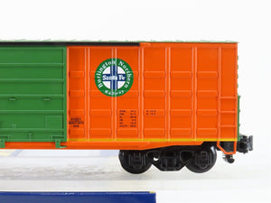 S Gauge Gilbert American Flyer 6-41021 BNSF Railway Waffle Sided Box Car #3415