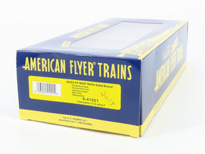 S Gauge Gilbert American Flyer 6-41021 BNSF Railway Waffle Sided Box Car #3415