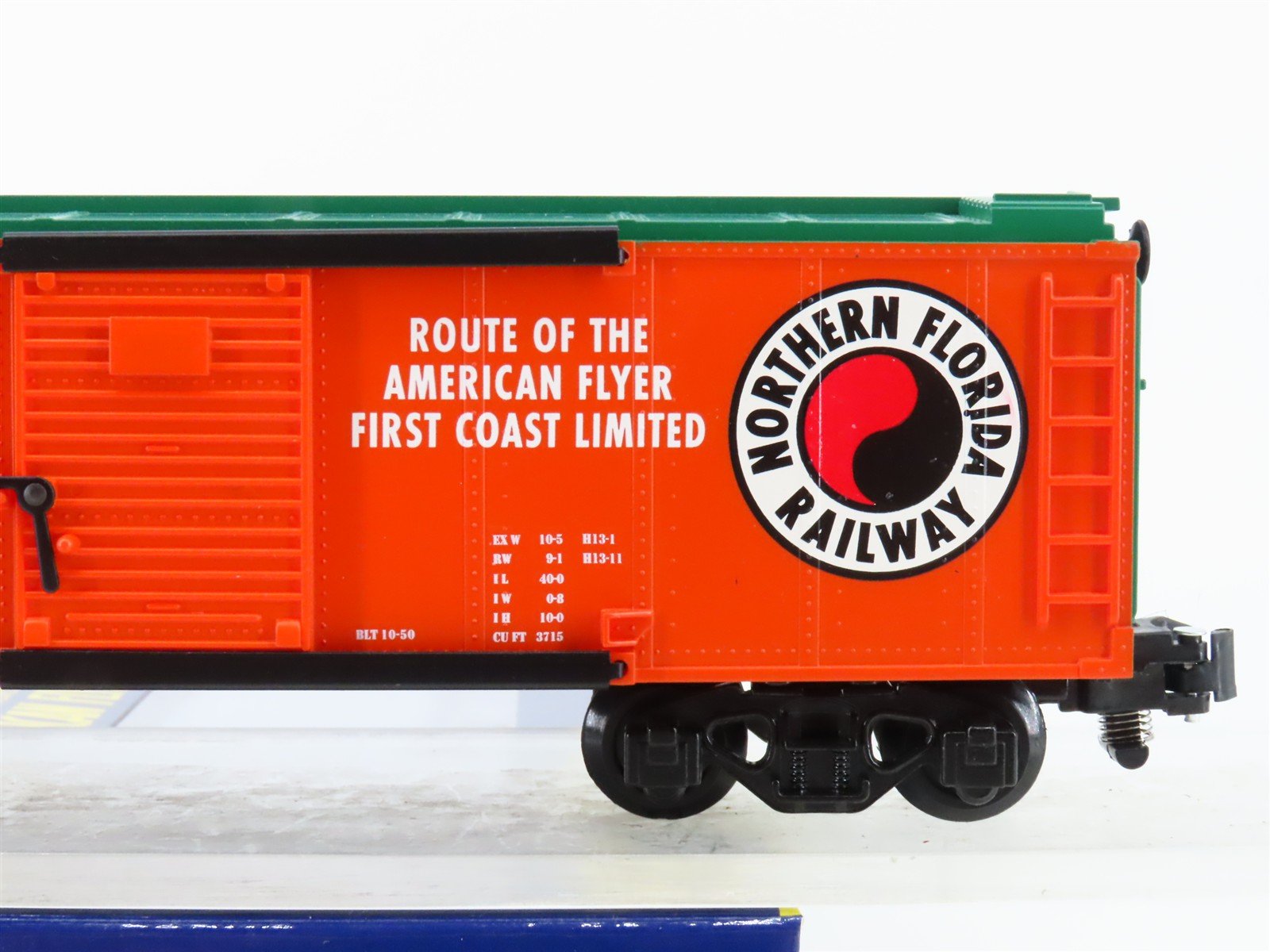 S Gauge Gilbert American Flyer 1901660 NF Northern Florida Box Car #122508