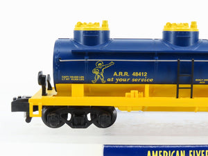 S Gauge Gilbert American Flyer 6-48412 ARR Alaska Triple Dome Tank Car #48412