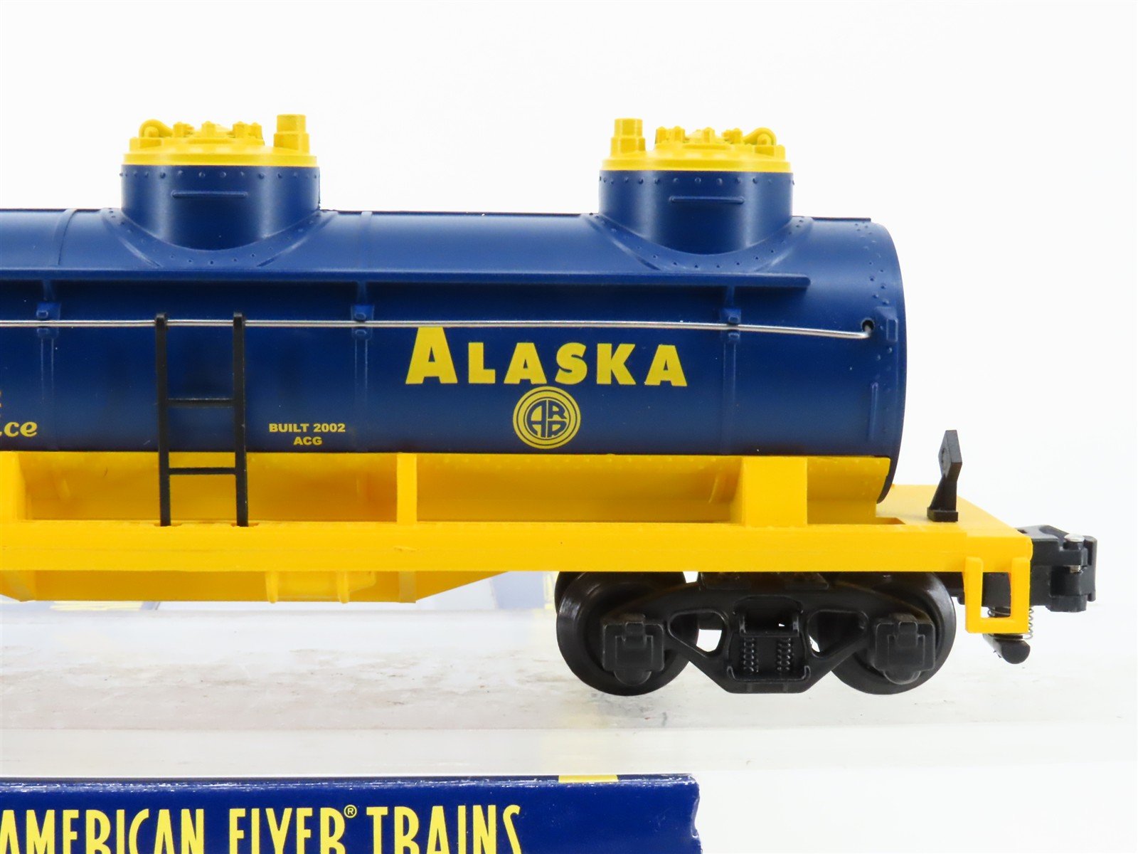 S Gauge Gilbert American Flyer 6-48412 ARR Alaska Triple Dome Tank Car #48412