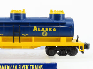 S Gauge Gilbert American Flyer 6-48412 ARR Alaska Triple Dome Tank Car #48412