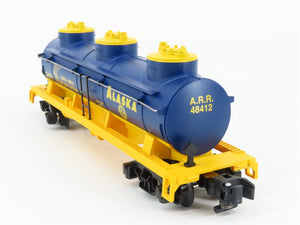S Gauge Gilbert American Flyer 6-48412 ARR Alaska Triple Dome Tank Car #48412