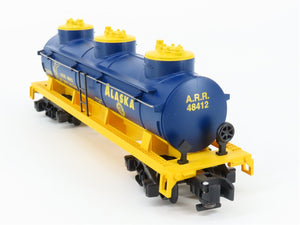 S Gauge Gilbert American Flyer 6-48412 ARR Alaska Triple Dome Tank Car #48412