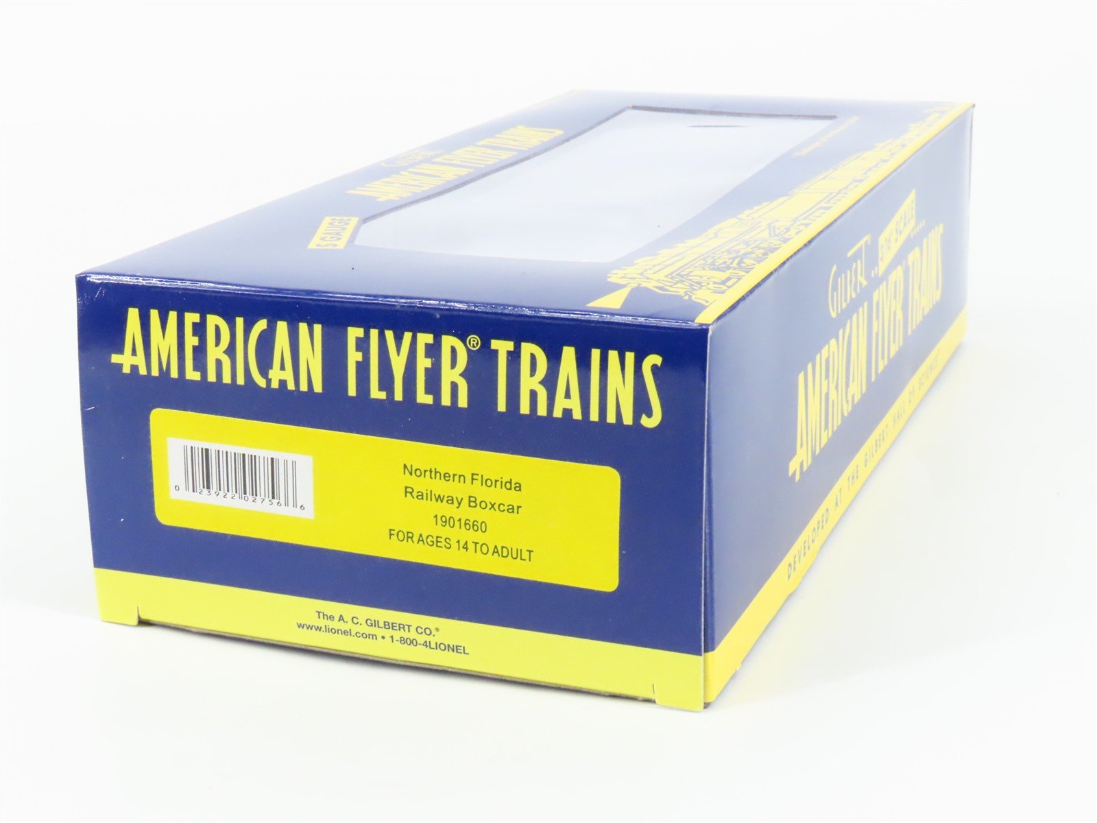 S Gauge Gilbert American Flyer 1901660 NF Northern Florida Box Car #122508