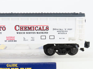 S Gilbert American Flyer 6-48215 MCFX Monsanto Chemicals 3-Bay Hopper #48215