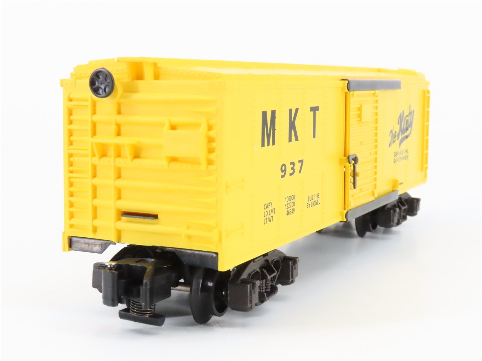 S Gauge Gilbert American Flyer 6-48332 MKT The Katy Single Door Box Car #937