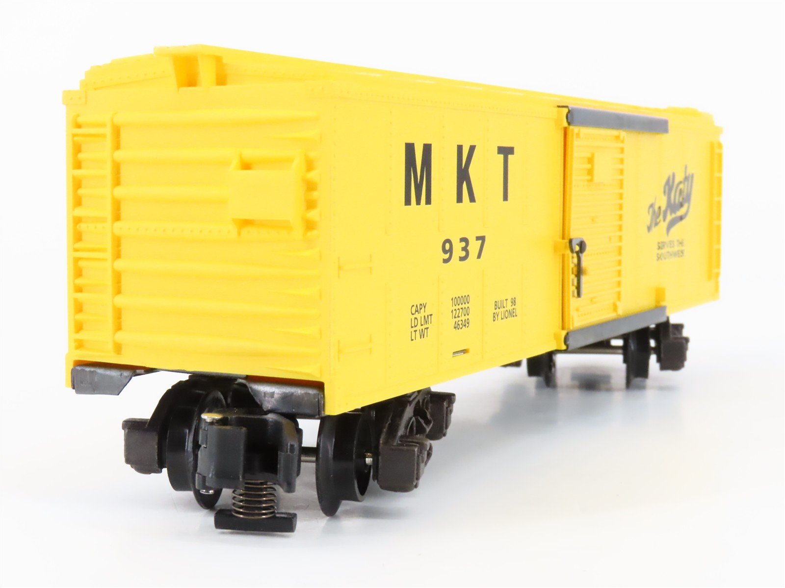 S Gauge Gilbert American Flyer 6-48332 MKT The Katy Single Door Box Car #937