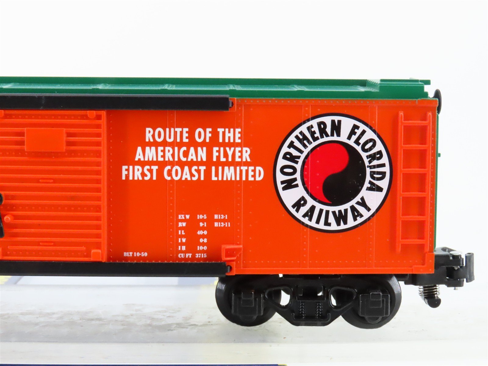 S Gauge Gilbert American Flyer 1901660 NF Northern Florida Box Car #122508