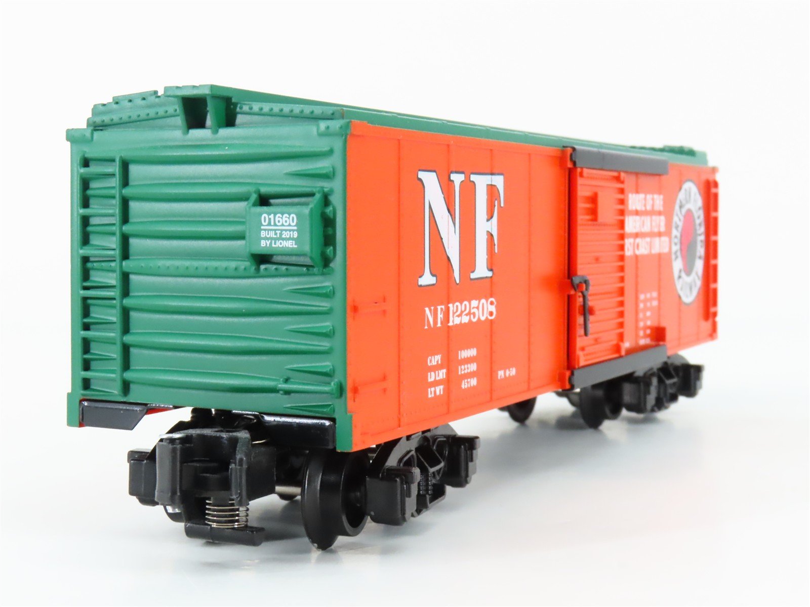 S Gauge Gilbert American Flyer 1901660 NF Northern Florida Box Car #122508