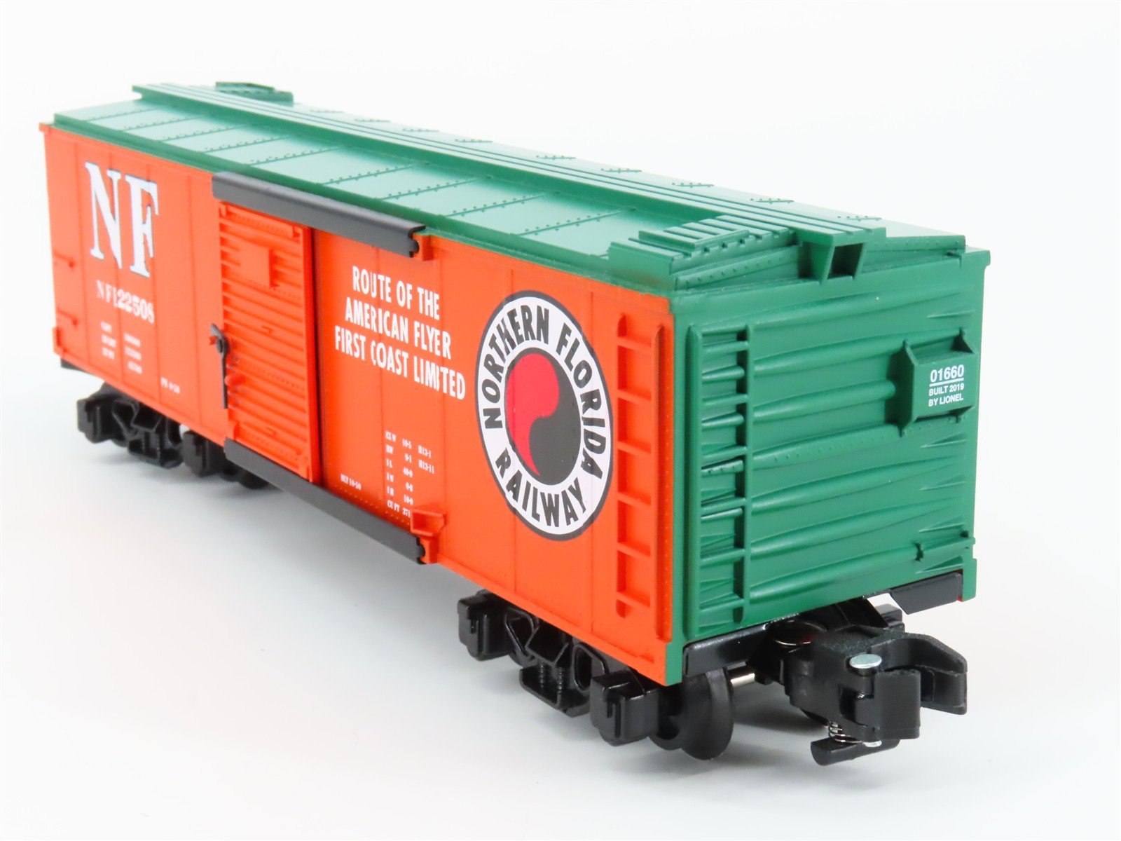 S Gauge Gilbert American Flyer 1901660 NF Northern Florida Box Car #122508